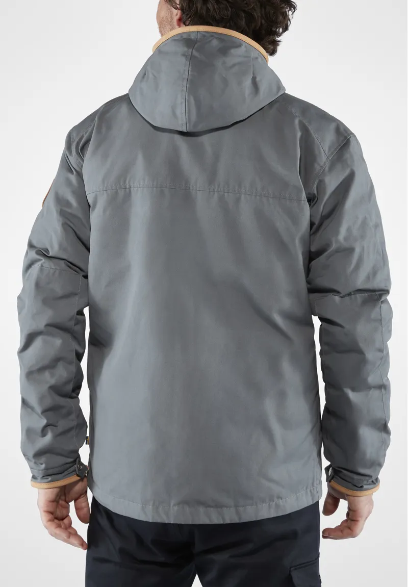 Fjallraven Mens Greenland No.1 Down Jacket - Autumn Leaf-Dark Navy-9